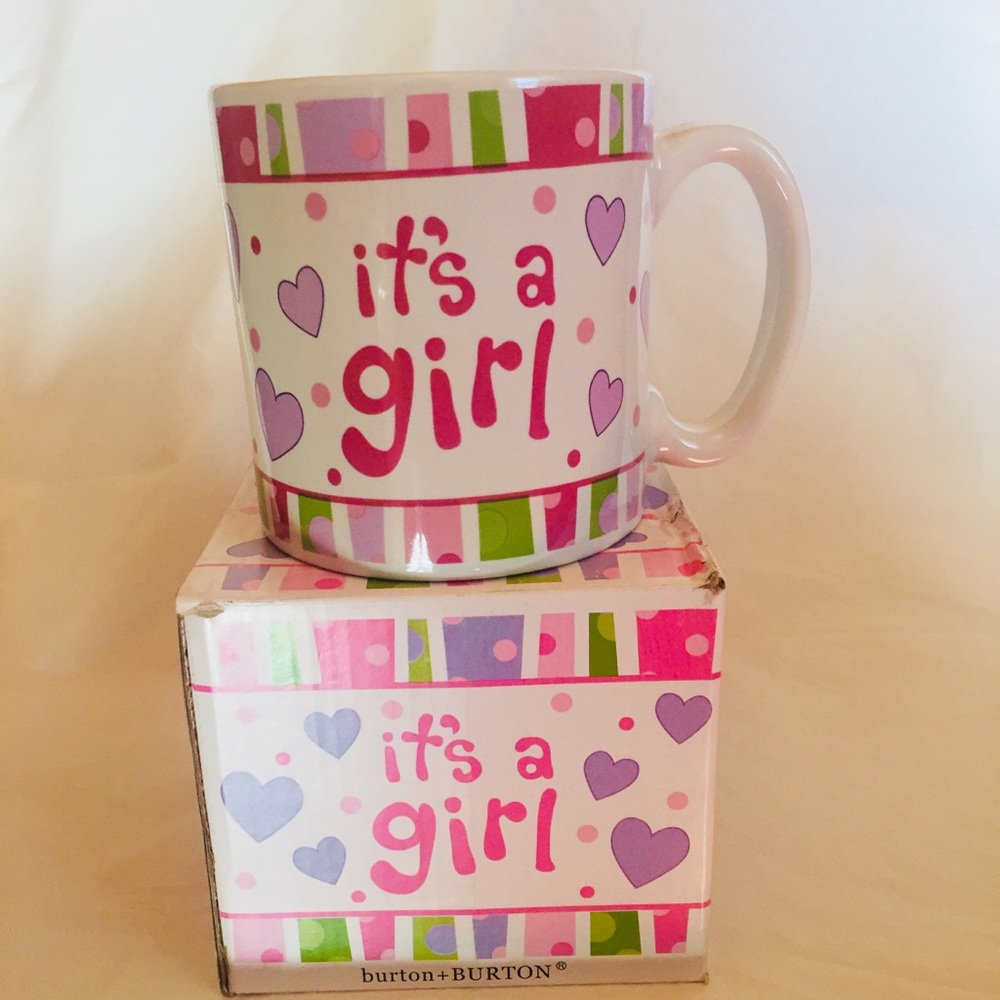 It’s A Girl” Mug